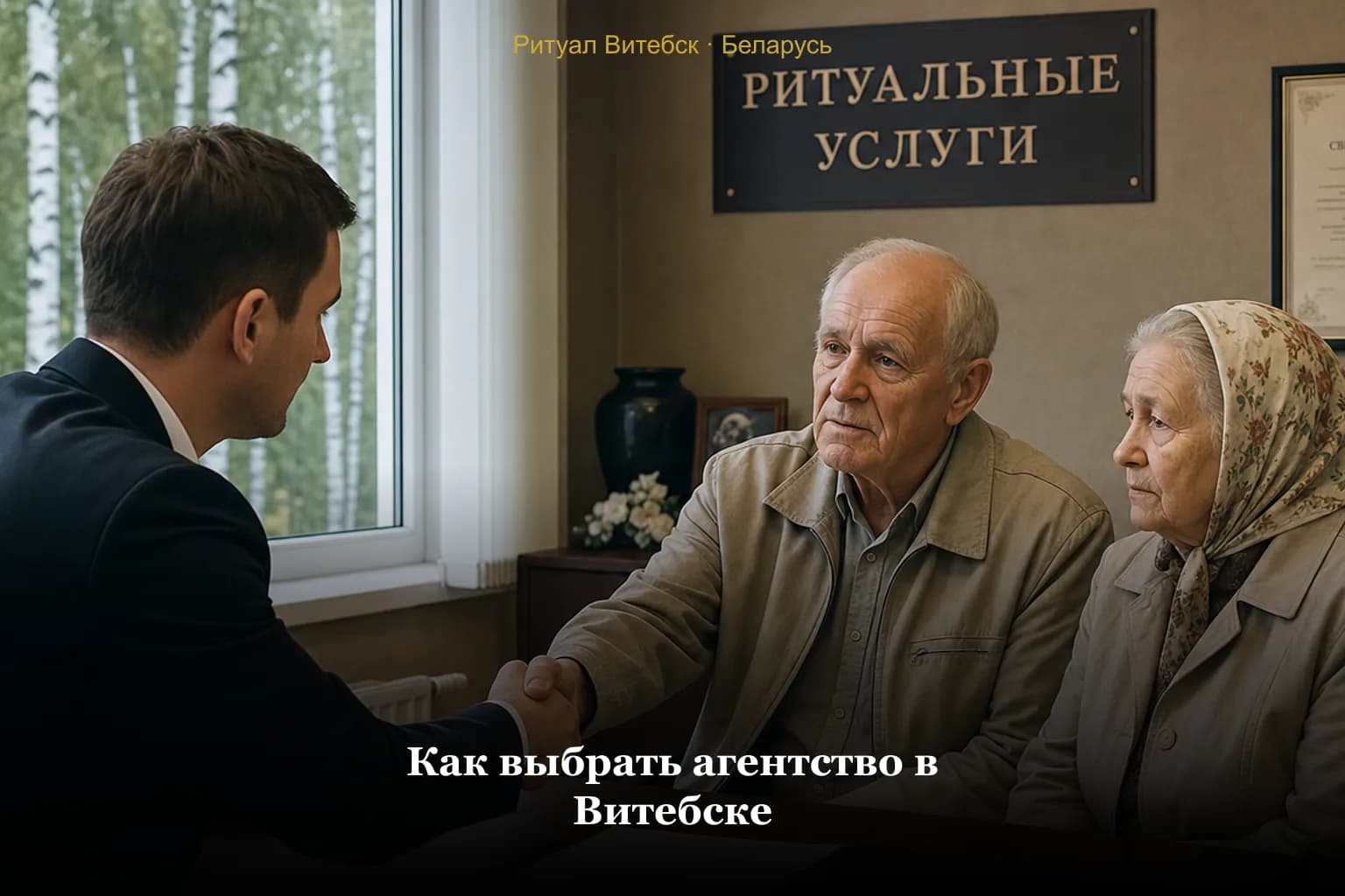 Выбор ритуального агентства в Витебске